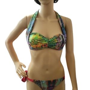 Aerin Rose Bandeau Bikini. Size S